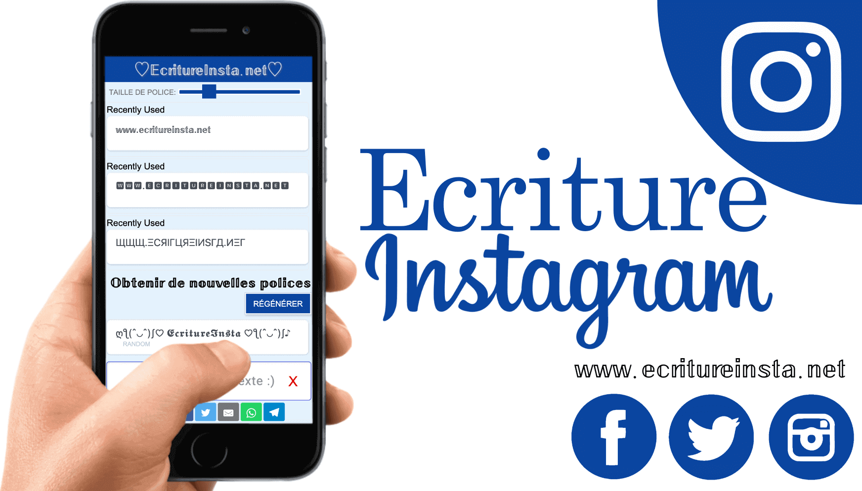 Ecriture-Insta